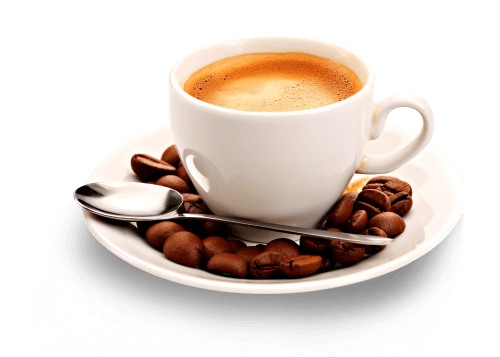 Espresso Kafa sa zrnom na tacni resized